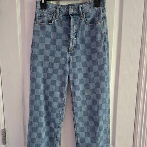 Size 4 checkered jeans